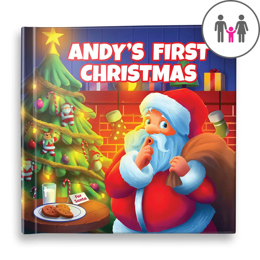 First Christmas Personalised Story Book – Dinkleboo EU